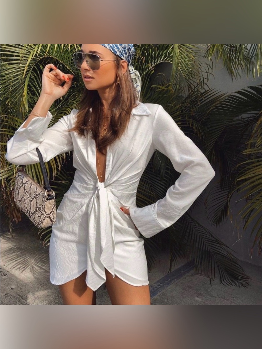 Choosy Crosby Shirt Dress